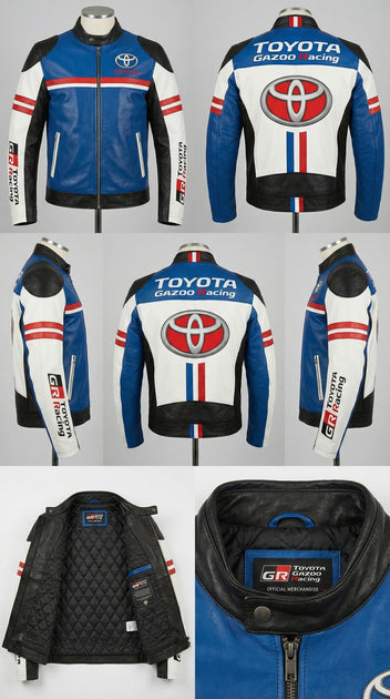 Toyota Gazoo Racing Leather Jacket - Authentic Motorsport Style