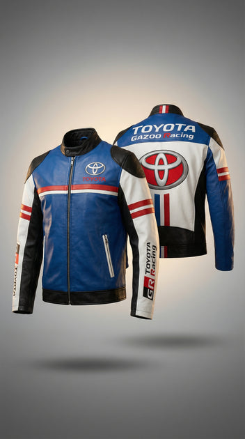 Toyota Gazoo Racing Leather Jacket - Authentic Motorsport Style